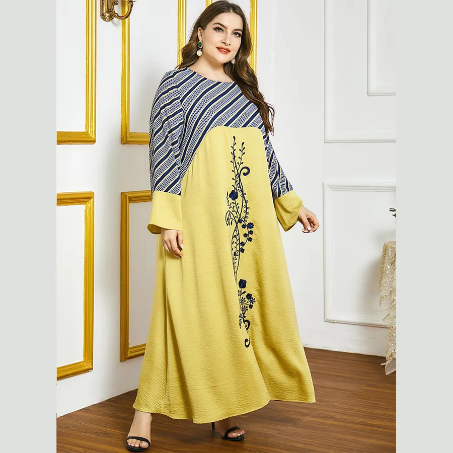 Islam Abayas Islamic Clothing Wholesale Large Size Arabian Comfortable Muslim Dress