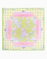 Tapis de mahjong en néoprène Citrus Songbird, tapis de table de mahjong avec instructions