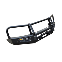Nouveau pare-chocs avant Unity Max noir pour Suzuki Jimny 2018+, avec crochet de remorquage en acier, fixation par vis, kit carrosserie, barre de protection - 1 an