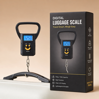 Balance numérique professionnelle de haute précision pour bagages, portable, avec écran LCD rétroéclairé et fonction tare