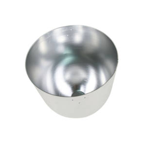 Fabricación de Metal Personalizada CNC, Pantalla de Lámpara de Acero Hemisférica Q235, OEM/ODM, Iluminación de Metal Giratorio, Chapa de Metal Cepillada de 1.4 mm de Espesor - Product Image 3