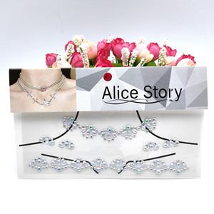 Autocollants diamant clavicule transfrontalière européenne et américaine pour filles autocollants créatifs beauté maquillage cou <span class=keywords><strong>tatouage</strong></span> autocollants - Product Image 3