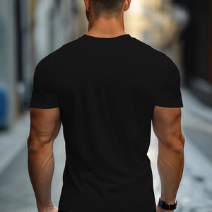 T-shirts d'été pour hommes à manches courtes, coupe ample, décontractés, minimalistes, imprimés lettres, col rond - Tendances Instagram - Product Image 5