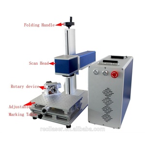 Qualità di vendita calda 20W 30W 50W macchina per marcatura Laser a fibra divisa Desktop - Product Image 2