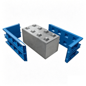 Moule en acier pour blocs de <span class=keywords><strong>mur</strong></span> de soutènement autobloquants, moule pour blocs de béton préfabriqués pour <span class=keywords><strong>mur</strong></span> de talus en empilage sec - Product Image 4