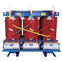 Transformateurs de distribution à résine coulée de type sec Solarsia 80 KVA, transformateur toroïdal triphasé avec système d'alimentation