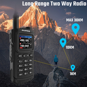 Baofeng UV-20 talkie-walkie étanche IP65, batterie 3800mAh, radio portable haute puissance pour la communication en extérieur - Product Image 4