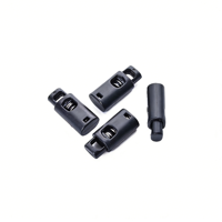 Petits fermoirs à ressort en plastique de luxe, fournisseurs de clips de corde en forme de boule, clips de cordon, clips à ressort circulaires de sécurité