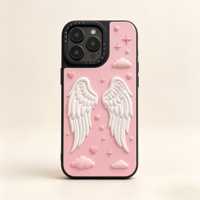 Nouvelle Coque de Téléphone à Motifs Floraux Mignons pour iPhone 16e, Étui de Protection pour Téléphone Portable 13 14 Plus 15 16 17 Pro Max 17 Air