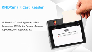 An toàn giải pháp đăng ký ID quốc gia với máy tính bảng vân tay di động fap45 m8 và ANSI-378 ISO19794-2 cho sinh trắc học crvs syetem - Product Image 6