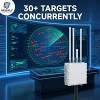 Detector de Drones Táctico con Identificación Remota, Alcance de 3 km, Monitoreo de 360 Grados, Sistema de Identificación de UAV para Refinerías de Petróleo y Gas