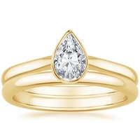 Anillo de Compromiso Solitario de Diamante Cultivado en Laboratorio con Certificación IGI, Corte Redondo, 2 Quilates, D VVS CVD, Oro Sólido de 14K para Mujer