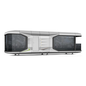 Casa Prefabricada Móvil Tipo Cápsula de 2 Dormitorios Hessne, Casa Contenedor Prefabricada con Baño, Gran Venta - Product Image 1
