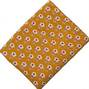 Tissu en coton imprimé floral léger et respirant de qualité supérieure pour robe verte pour femmes - Product Image 4