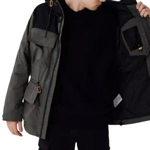 Chaqueta de Correr Impermeable de Alta Calidad, Reversible, con Capucha, de Secado Rápido y Resistente al Viento, Fabricada por OEM, para Hombre, Talla Grande, para Exteriores - Product Image 4