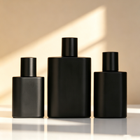 Flacon Distributeur de Parfum à Bille 30ml Effet Mat Noir Cylindrique Personnalisable Sérigraphie – Nouveauté Promotionnelle