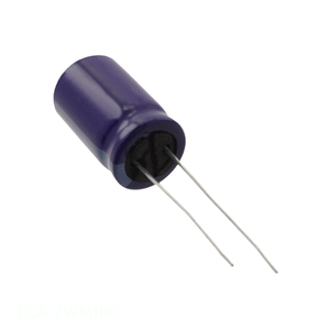 ตัวเก็บประจุแบบรูทะลุ (Through Hole) ยี่ห้อ Manufacturer Channel รุ่น ECA-2WM100 ความจุ 10 ไมโครฟารัด (10uF) ความคลาดเคลื่อน 20% แรงดัน 450 โวลต์ แบบขาเรเดียล - Product Image 1