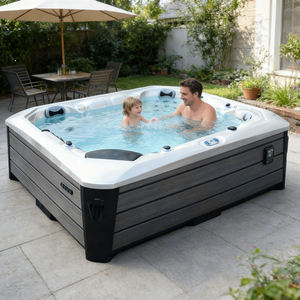 Sunrans, vente chaude, spas et jacuzzis pour <span class=keywords><strong>8</strong></span> <span class=keywords><strong>personnes</strong></span>, <span class=keywords><strong>spa</strong></span> extérieur écoénergétique, Balboa - Product Image 1