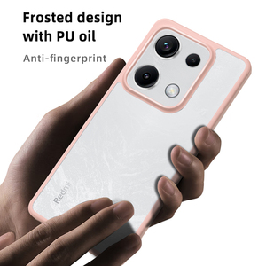 Offre Spéciale Mat Clair Transparent Antichoc PC TPU Téléphone Cas avec Magnétique Couverture Arrière Cas pour Xiaomi Redmi Note <span class=keywords><strong>14s</strong></span> 4G - Product Image 6