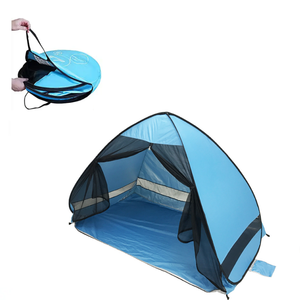 Abri solaire pliable <span class=keywords><strong>anti</strong></span>-<span class=keywords><strong>UV</strong></span>, <span class=keywords><strong>tente</strong></span> de plage automatique portable <span class=keywords><strong>avec</strong></span> <span class=keywords><strong>moustiquaire</strong></span> pour le camping en plein air en été - Product Image 2