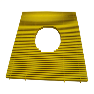 Pultruded FRP Grating FRP Grating for Racing Pigeon <b>Shed</b> Road Drainage Grating - Product Image 1