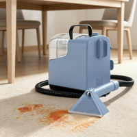 Extracteur de taches portable pour tapis et tissus d'ameublement, 400W, forte aspiration, pour canapé, rideaux et tissus