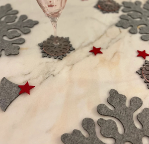 Tapis de plaque de Noël en feutre pratique et durable pour une utilisation à la maison - Product Image 2