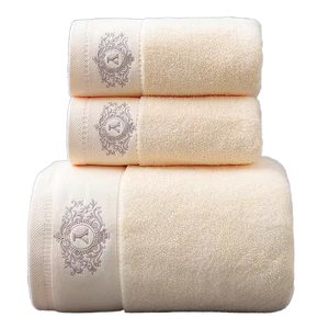 Luxury 100% Egyptian Cotton Quick-Dry Antimicrobial <strong>Towel</strong> <strong>Set</strong> Disposable for <strong>Bath</strong> Hotel Use Adult Size Gift - Product Image 2