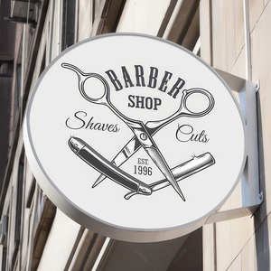 Caja de Luz para Barbería Letrero Luminoso LED Exhibidor Publicitario para Uso en Exteriores e Interiores - Product Image 2