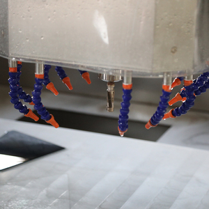 Máy chế biến thủy tinh khoan lỗ phay đánh bóng <span class=keywords><strong>CNC</strong></span> kính làm việc trung tâm tròn mài thẳng Máy viền - Product Image 3