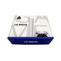 Console de jeu portable rétro M15 avec manettes sans fil 2.4G, stockage 4K 64G et plus de 20000 jeux rétro