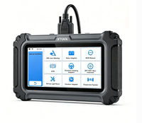 Escáner de Diagnóstico Automotriz FCA, Herramienta Bidireccional IP500-DJC, Probador de Batería Profesional OBD2 5-12V, Garantía de 2 Años