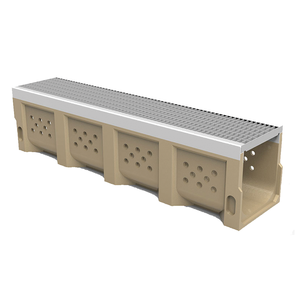 <span class=keywords><strong>Caniveau</strong></span> de drainage préfabriqué en résine polymère SMC pour eaux de pluie, canal de drainage en forme de U, gouttière - Product Image 6