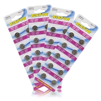 Pile bouton alcaline LED PCB Ag3 Lr44 Lr42 0 Hg Ag131.5v L521f