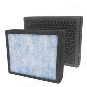 Tùy Chỉnh 3-Trong-1 Composite Hoạt Động Carbon 240X206X50 Mm H13 Máy Lọc Không Khí Đúng HEPA bộ Lọc - Product Image 1