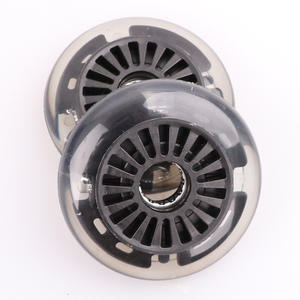 Roulettes 9024 grenouille accessoires de voiture roues de skateboard voiture torsadée pour enfants roue silencieuse lumineuse 3.5 pouces PU roue <span class=keywords><strong>flash</strong></span> - Product Image 5