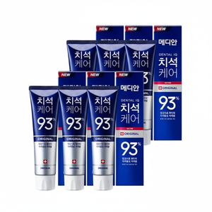 Paquete de 6 Pastas Dentales Median Tartar Care Original 120g con Ingredientes Químicos para Uso Doméstico a Precio de Descuento - Product Image 1