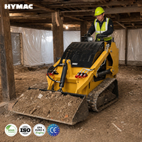 HYMAC Mini-Kompaktlader mit Yanmar 24 PS Dieselmotor und Hydraulischen Anbaugeräten