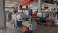 La plus récente machine de granulation en plastique vis unique 100 à 800 kg/H pour le recyclage PA PP ABS PET avec 1 an de garantie