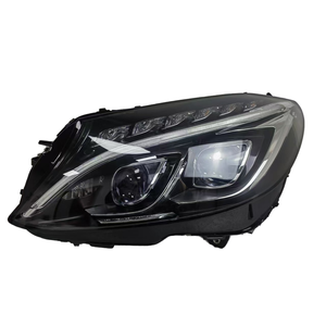 Faro Anteriore per Mercedes Benz Classe C W205 2015 2016 2017 2018, <span class=keywords><strong>Luce</strong></span> <span class=keywords><strong>Frontale</strong></span> C180 C200 C260, Fanale A2059067902 A2059068002 - Product Image 2
