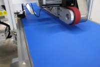 Machine d'étiquetage d'autocollants adhésifs inviolables double face pour scellage de boîtes