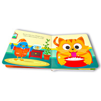 Custom Baby Touch and Feel Books the Cute Animal Musical Sound Book Fabricación Touch and Audio Book Printing