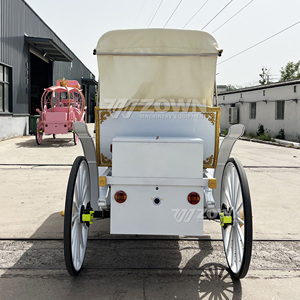 Charrette Électrique Haute Performance à 4 Roues, Alimentée par Batterie, pour Visites Touristiques et Utilisation dans les Parcs d'Attractions - Product Image 5