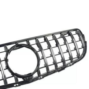 Argent W/ CAMERA GT Style Grill Grille pour MERCEDES-BENZ W253 X253 GLC 300 350 16-19 - Product Image 5