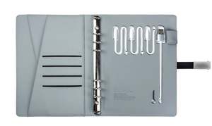 Libreta Inteligente Compacta de Tapa Blanda de Cuero Personalizable con Banco de Energía de 8000mAh y Memoria USB de 8GB con Cierre Magnético para Regalo - Product Image 2