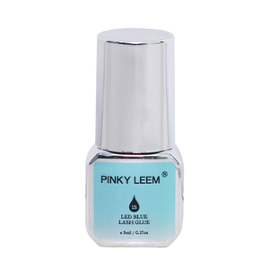 Colle pour extensions de cils Pinky Leem, résistante à l'eau et aux UV, à faible humidité, bleue, professionnelle, adhésif pour extensions de cils UV - Product Image 1