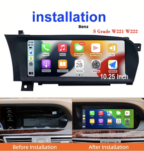 Autoradio Android 13 da 10.25" con 4G+64G, Navigazione GPS per Mercedes Benz Classe S W221 2005-2011, Lettore Multimediale per Auto - Product Image 6