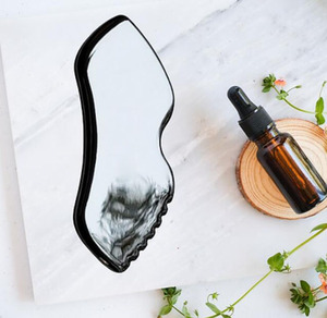 Bâtons de massage manuels en acier inoxydable avec logo personnalisé Planche Guasha Outil de massage par grattage Outil de soin de la peau Outils pour le visage Gua Sha - Product Image 6