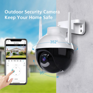 Cámara <span class=keywords><strong>IP</strong></span> CCTV Inalámbrica con Sensor CMOS, Cámara de Vigilancia Exterior Impermeable, <span class=keywords><strong>Mini</strong></span> Cámara de Seguridad PTZ para el Hogar con <span class=keywords><strong>WiFi</strong></span> - Product Image 4