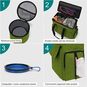 กระเป๋าเดินทางสำหรับสุนัขแบบสะพายหลัง ตัวอย่างฟรี ได้รับการรับรองจากสายการบินสำหรับการเดินทาง  กระเป๋าใส่ผ้าอ้อมลูกสุนัข อุปกรณ์สำหรับสัตว์เลี้ยงสำหรับการตั้งแคมป์ - Product Image 6